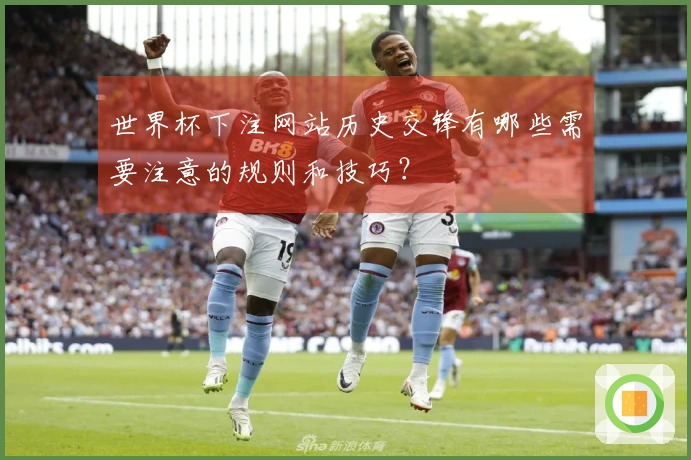 世界杯下注网站历史交锋有哪些需要注意的规则和技巧？